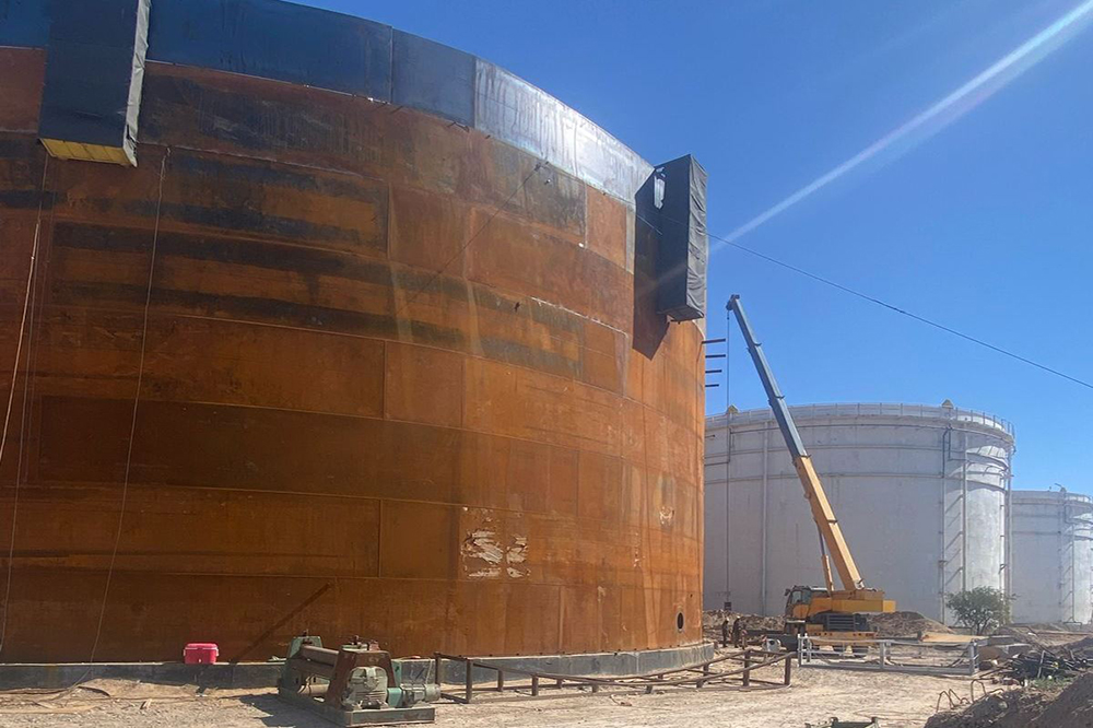 Project To Implement Emergency Tanks At The Sumoud Refinery In Salah Al-Din