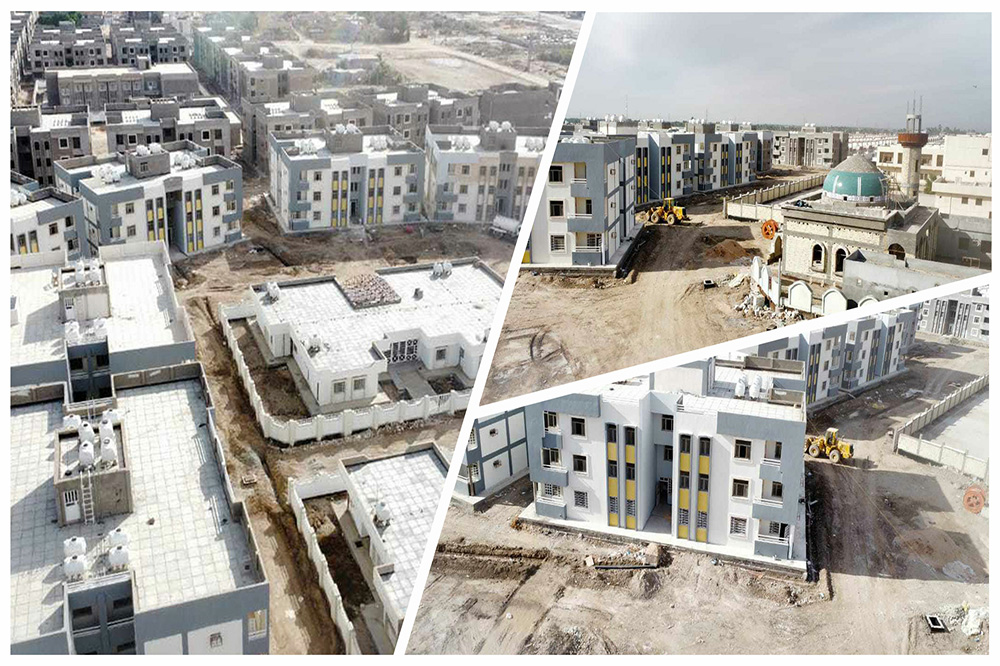 the project to implement low-cost residential homes in Babil Governorate