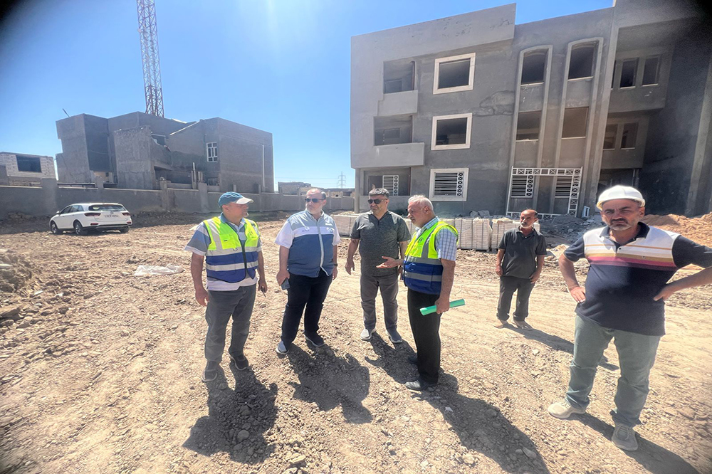 the project to implement decent housing units in Babylon Governorate 