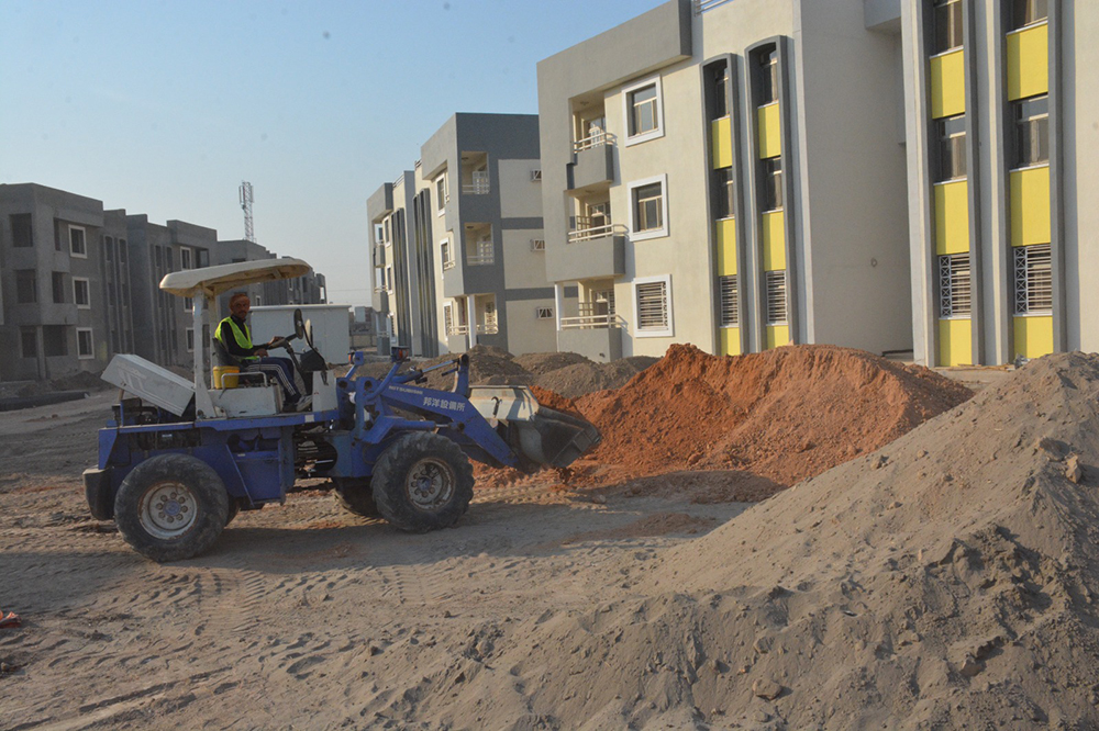 مشروع تنفيذ وحدات سكنية واطئة الكلفة بمحافظة بابل