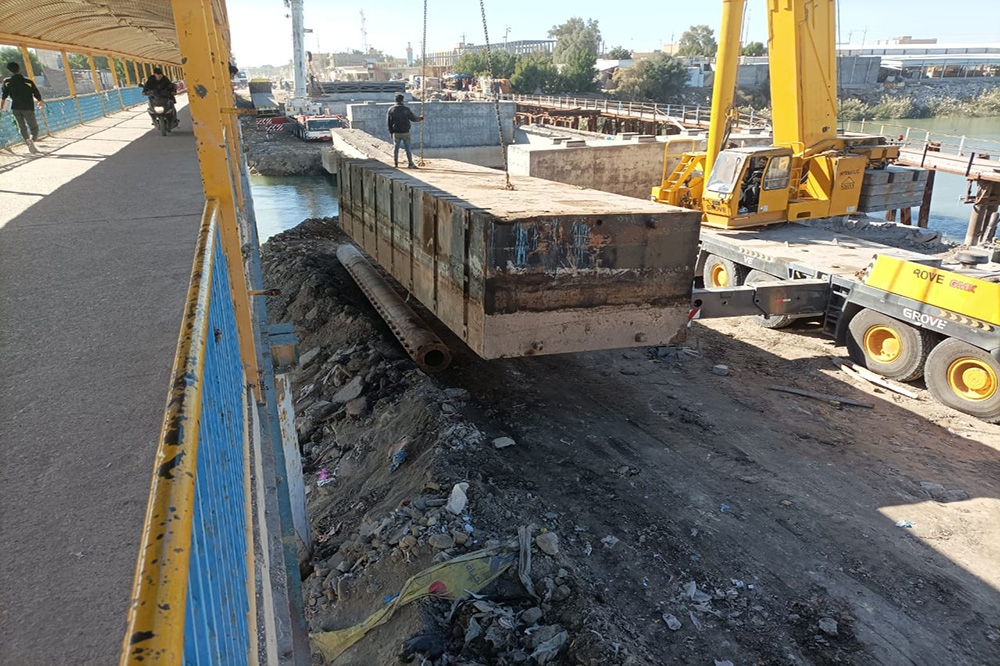 Al-Khader Concrete Bridge Project in Al-Muthanna Governorate