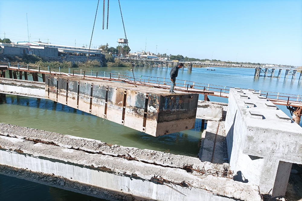 Al-Khader Concrete Bridge Project in Al-Muthanna Governorate