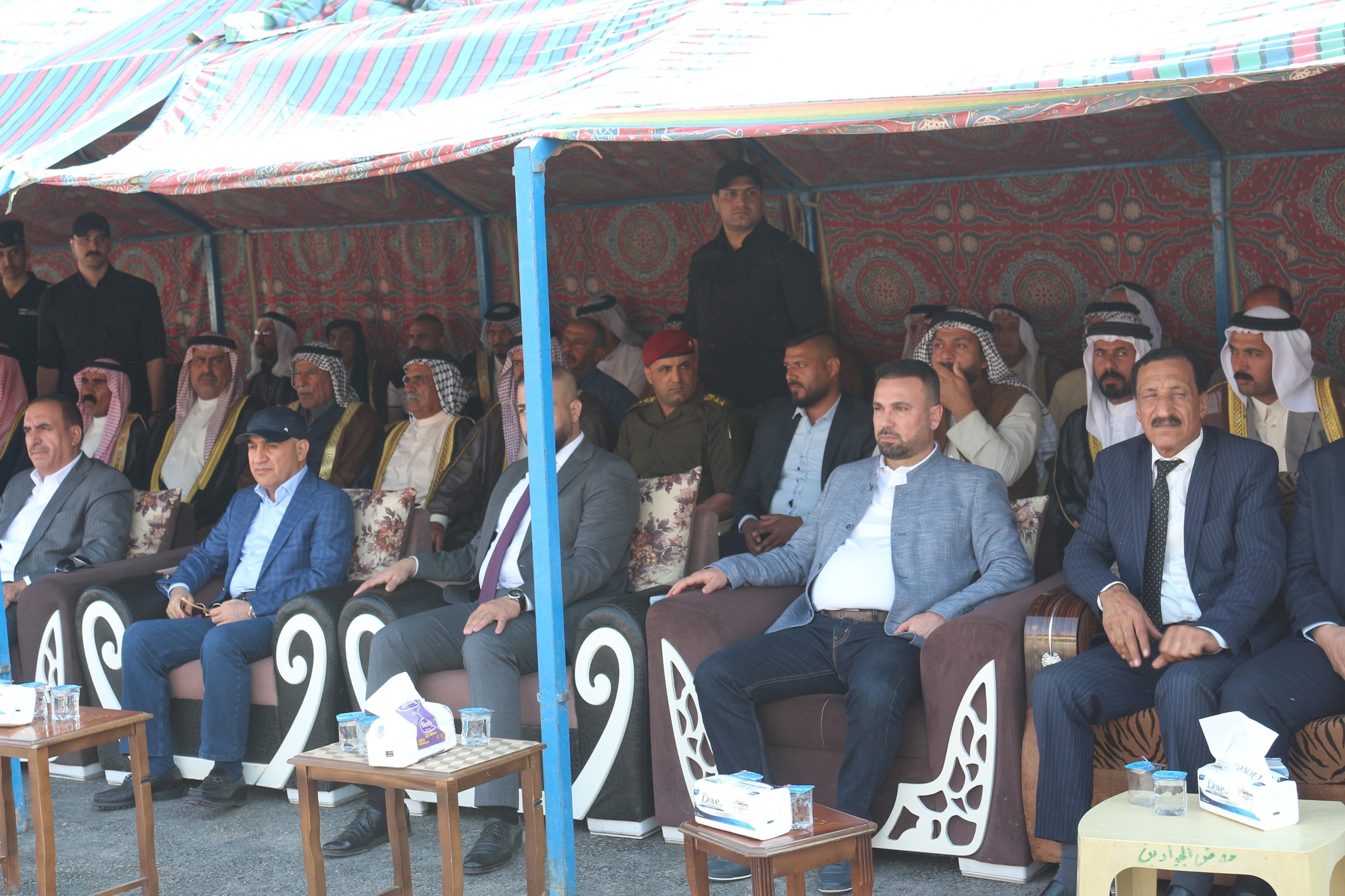 أفتتاح مشروع ماء الدجيل في محافظة صلاح الدين