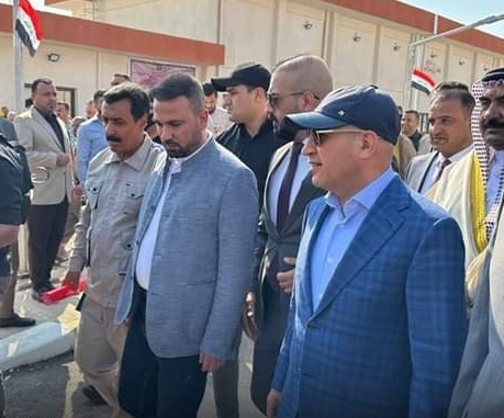 أفتتاح مشروع ماء الدجيل في محافظة صلاح الدين