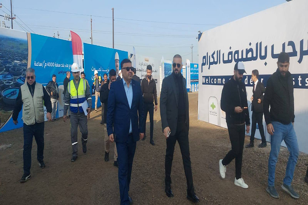 مشروع ماء بلد في محافظة صلاح الدين