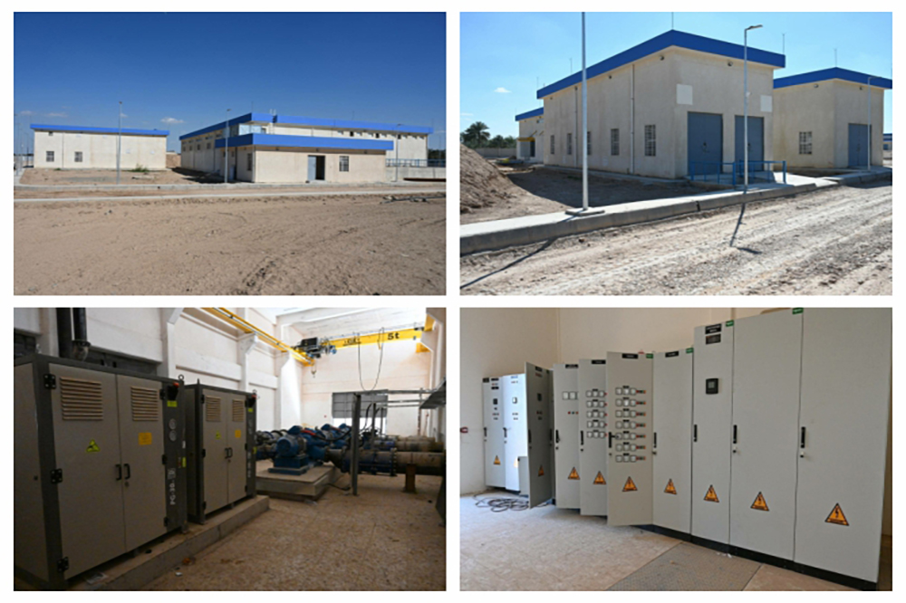 مشروع ماء جديدة الشط  في ديالى