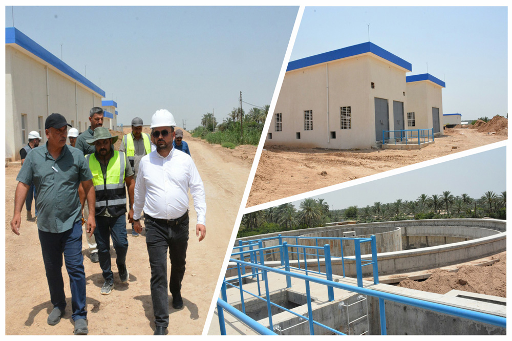 مشروع ماء جديدة الشط في محافظة ديالى