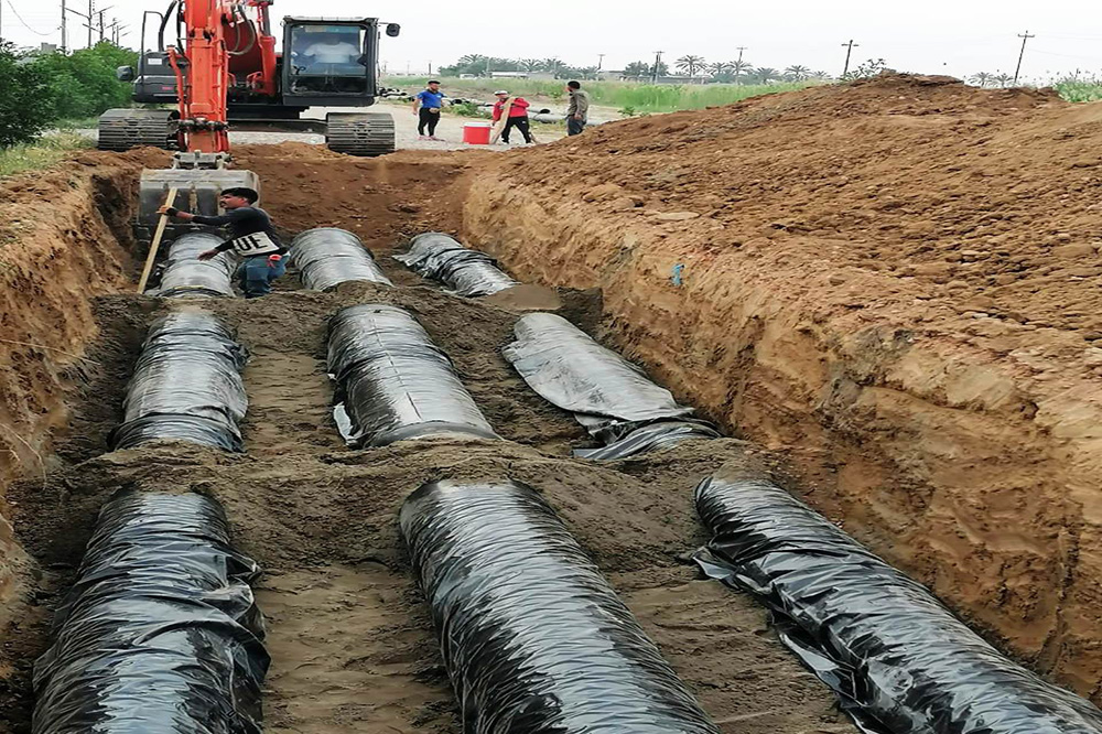 the Jadidah Al-Shatt water project in Diyala Governorate