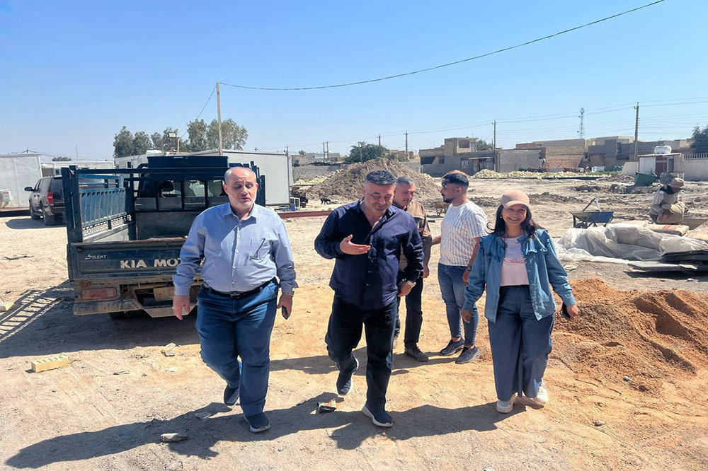 مشروعين من مشاريع الجهد الخدمي والهندسي ببغداد