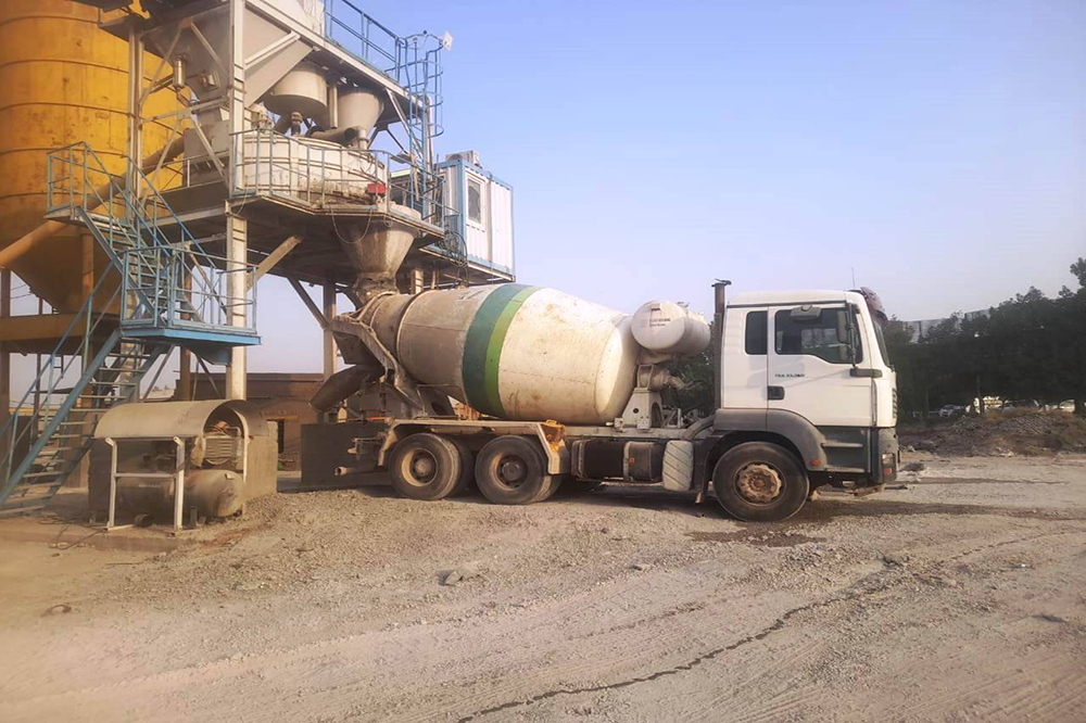 Company's concrete production plants