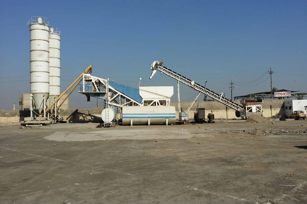 Company's concrete production plants