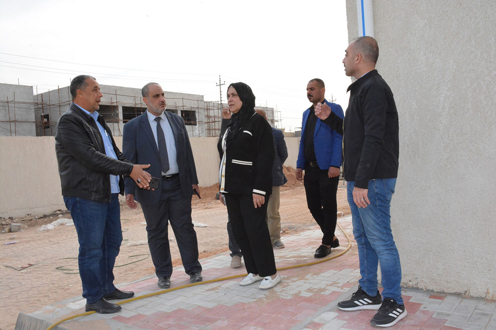 معاون المدير العام يزور مشاريع كربلاء المقدسة