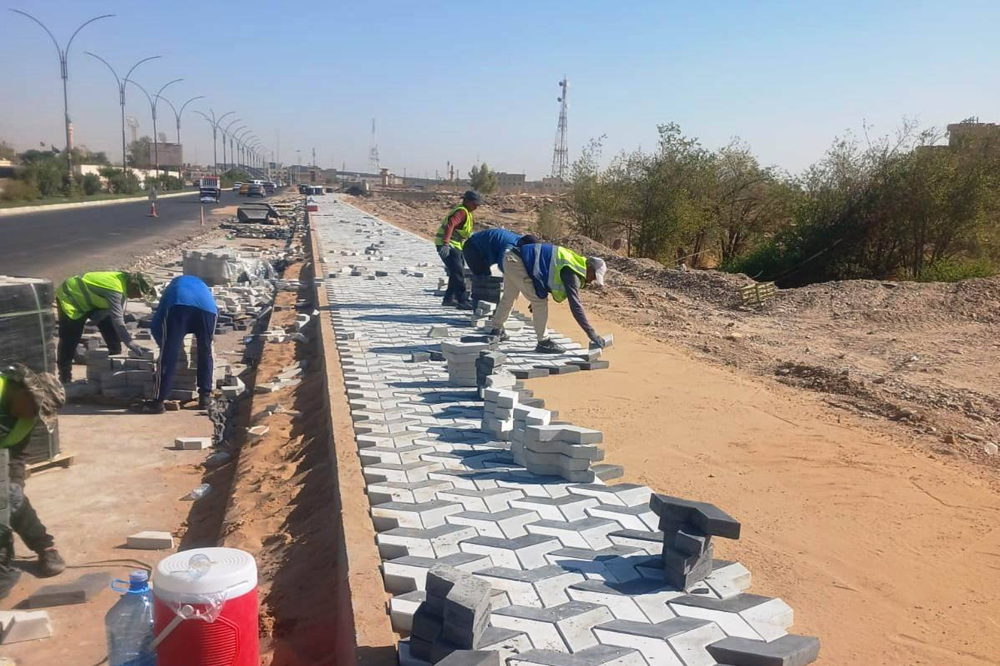 The Dallah Bridge Approaches Development Project Is Progressing Rapidly