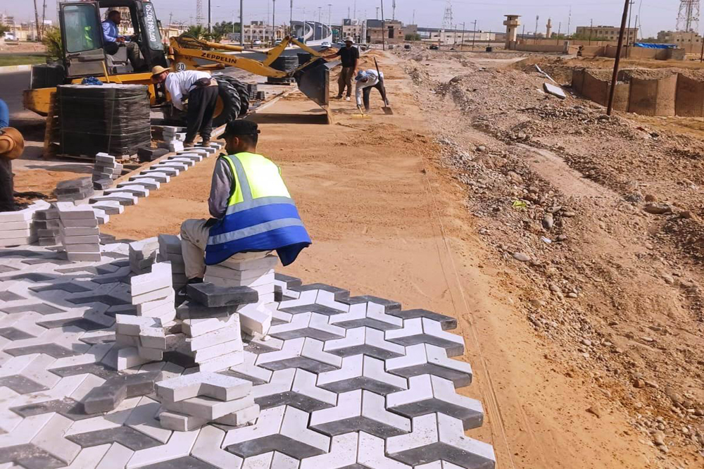 The Dallah Bridge Approaches Development Project Is Progressing Rapidly