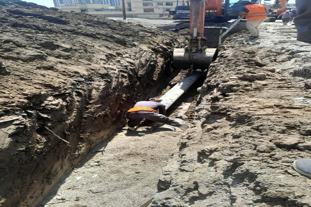 Al-Fao Engineering Company Continues Infrastructure Development in Shaker Al-Ani 