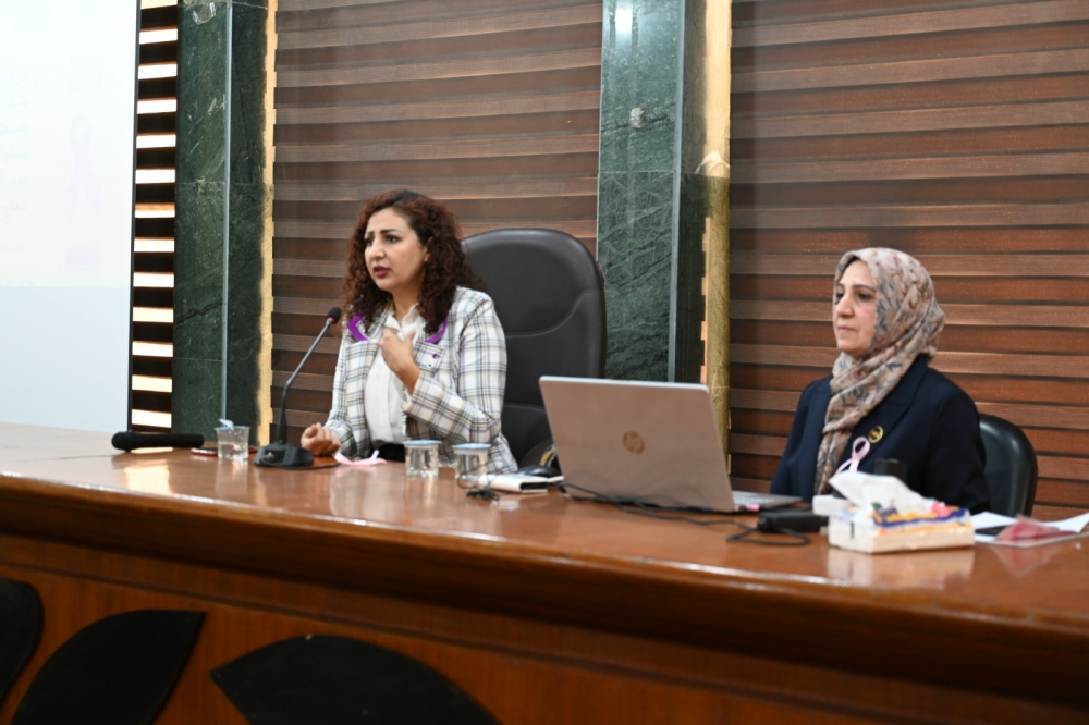 شركة الفاو الهندسية العامة تنظم ورشة توعوية حول الكشف المبكر عن سرطان الثدي في إطار تعزيز الوعي الصحي ودعم صحة المرأة العراقية