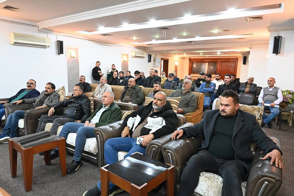  ورشة تثقيفية في شركة الفاو لتعزيز كفاءة أسطول النقل