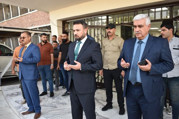 وقفة احتجاجية وتضامنية ولاءاً وأجلالاً للأرواح البريئة التي زهقت من ابناء شعبنا الفلسطيني