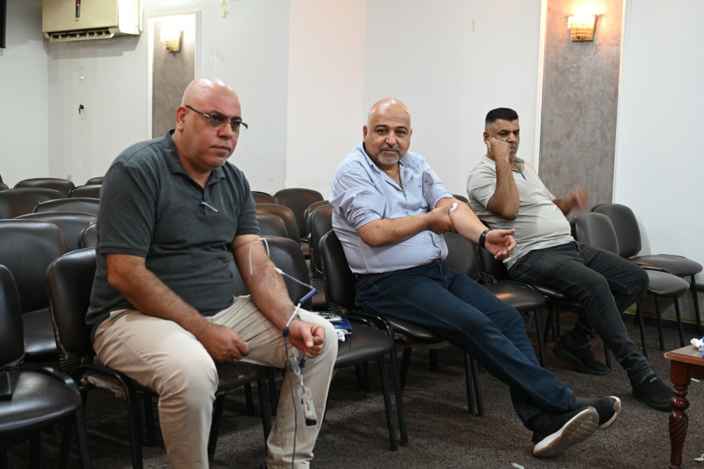 شركة الفاو الهندسية العامة تنظم حملة إنسانية للتبرع بالدم