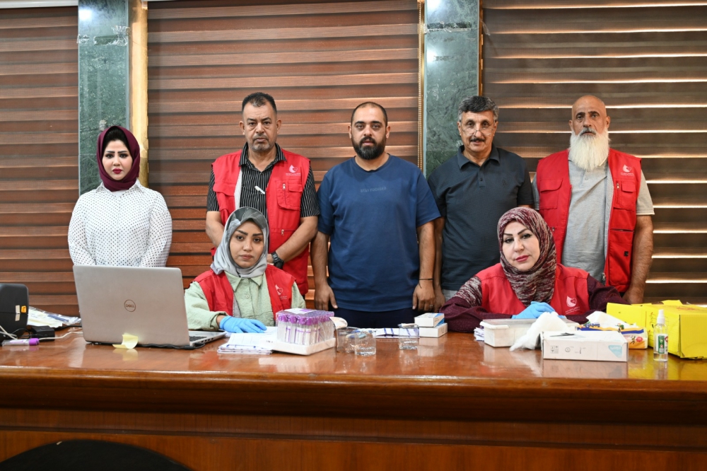 شركة الفاو الهندسية العامة تنظم حملة إنسانية للتبرع بالدم