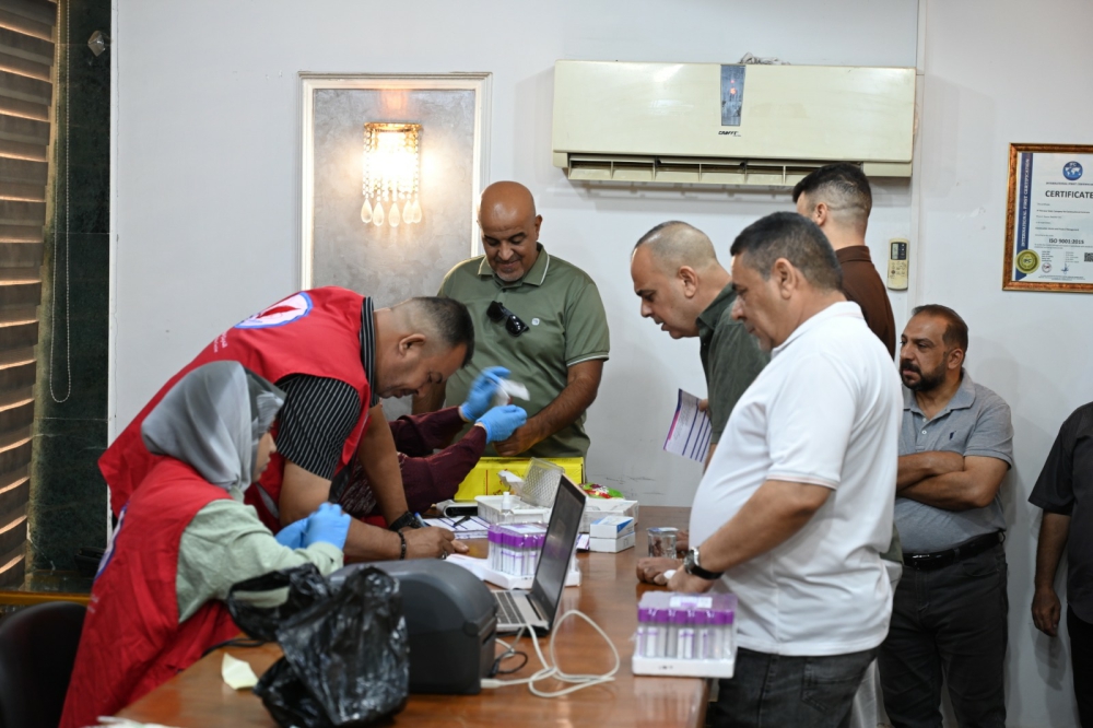 شركة الفاو الهندسية العامة تنظم حملة إنسانية للتبرع بالدم
