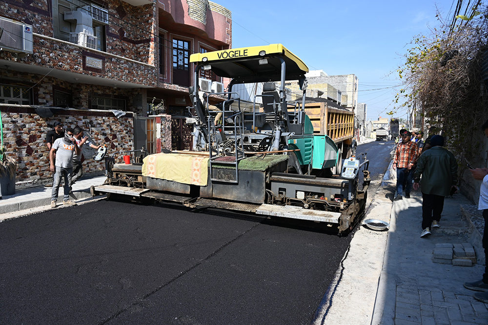 development and rehabilitation project of District (869) in the Fifth Police District (Agricultural) in Baghdad