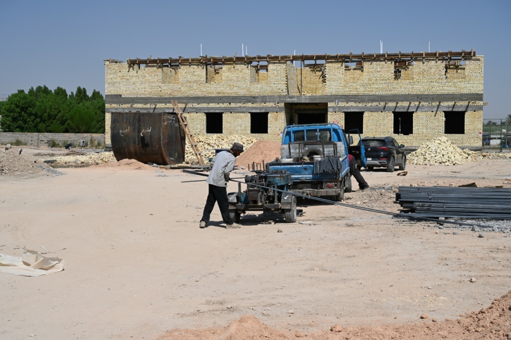 Al-Fao Company: Construction Work Continues on the Al-Nil Subdistrict Hospital Project in Babylon Governorate 