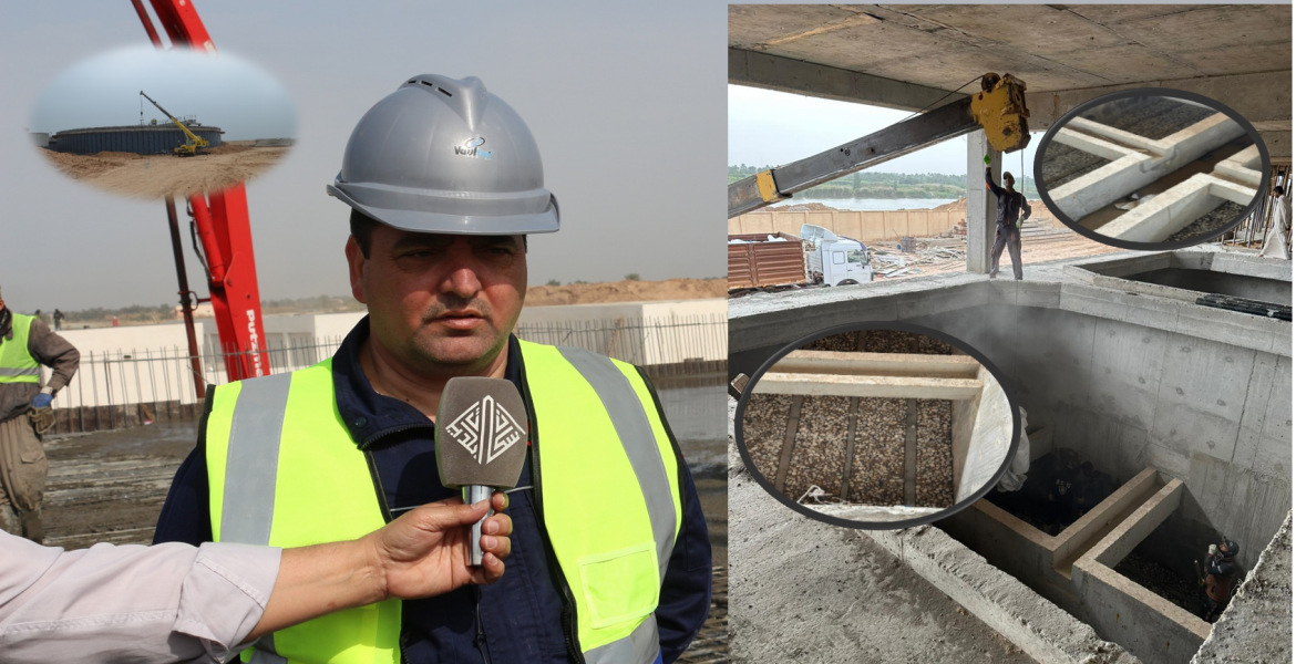 مدير عام شركة الفاو الهندسية العامة: المباشرة بأعمال تجهيز مواد الفلاتر لمشروع ماء الدجيل في محافظة صلاح الدين