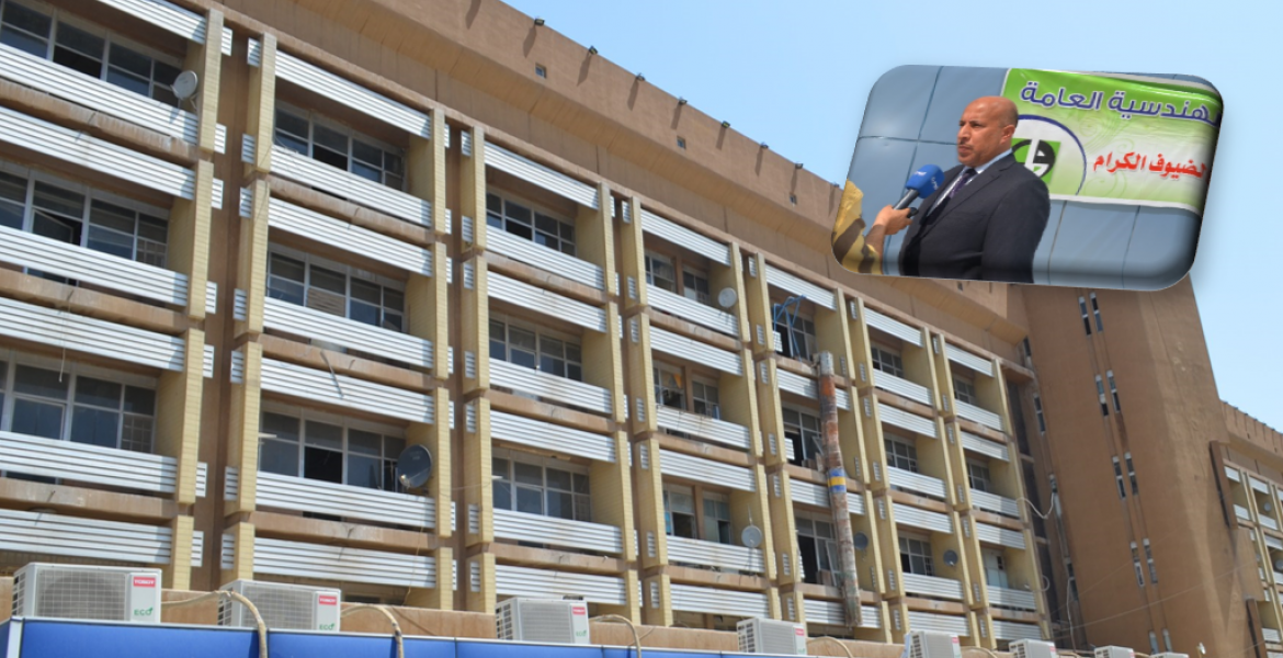 Within the engineering and service effort team projects Al-Fao General Engineering Company continues to work on the rehabilitation project of the Central Children's Hospital in Baghdad