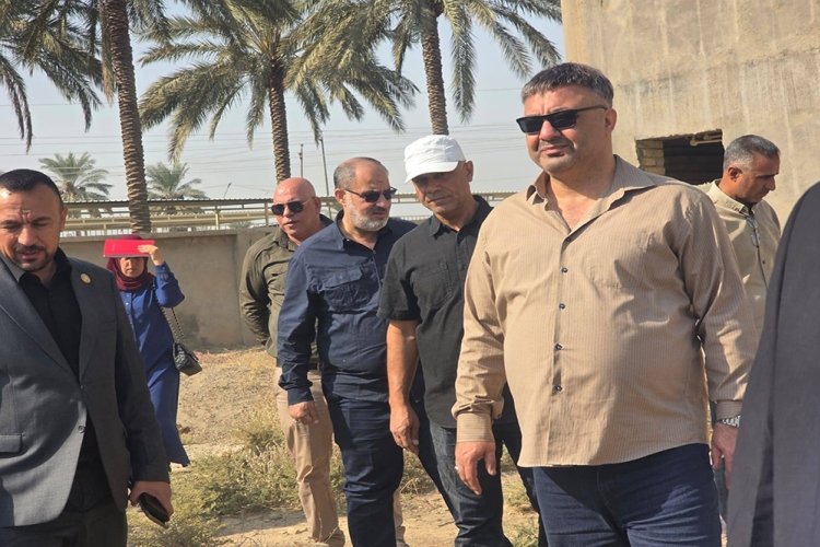 Water project Balad , in Salah al-Din Governorate