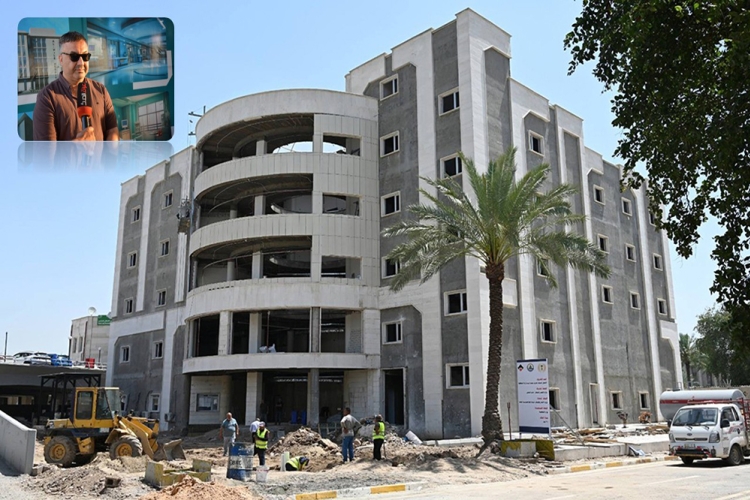 Complementary works for the Ministry of Planning building complex project in Baghdad