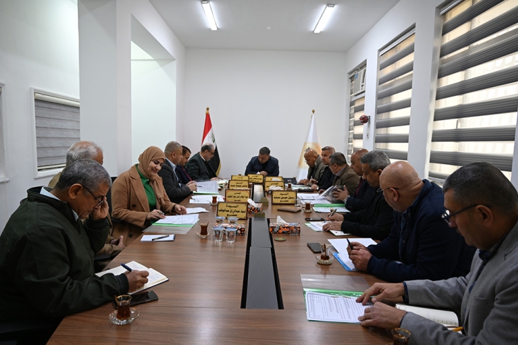 الجلسة الثانية لمجلس ادارة شركة الفاو الهندسية العامة 2025