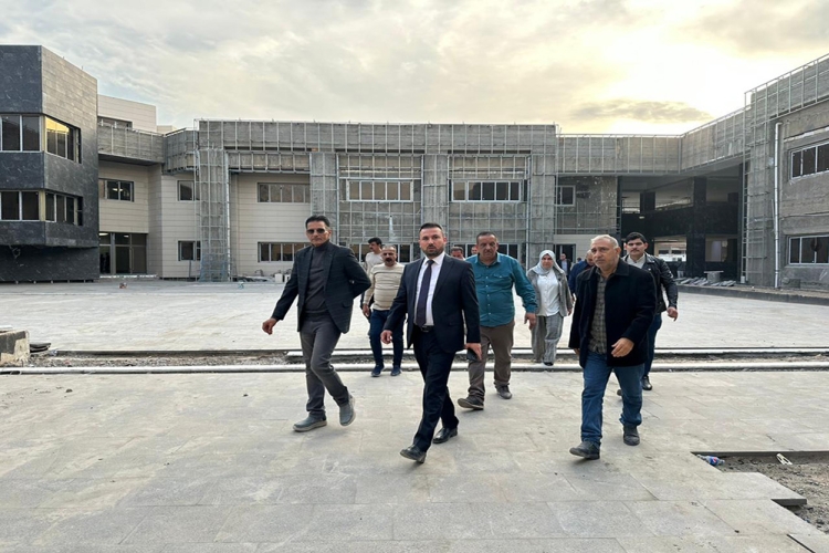 The Director General visits the Al-Nahrain University project in Baghdad
