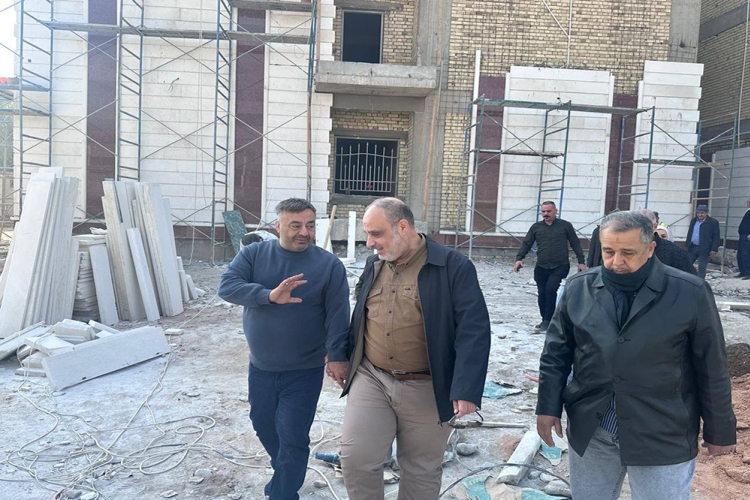 مشروع بناء الأقسام الداخلية للطالبات في جامعة كربلاء المقدسة