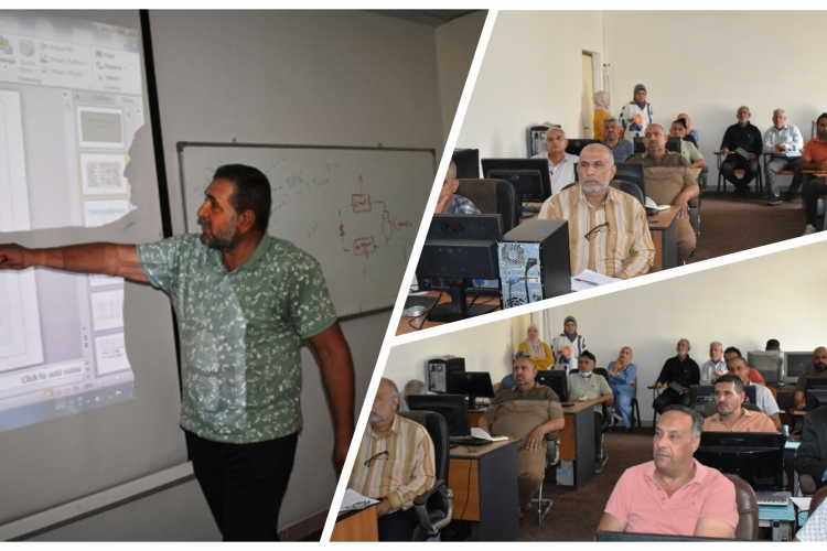 A training course at the company's headquarters