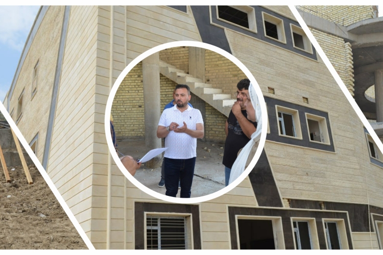 The Director General of Al-Fao Engineering Company visits three projects implemented by the company in Al-Muthanna Governorate