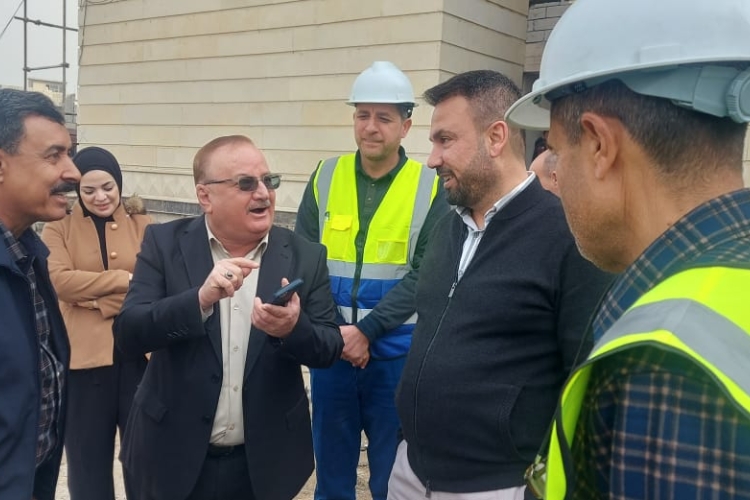 Visit of the General Director of the Planning Buildings Project in Nineveh Governorate