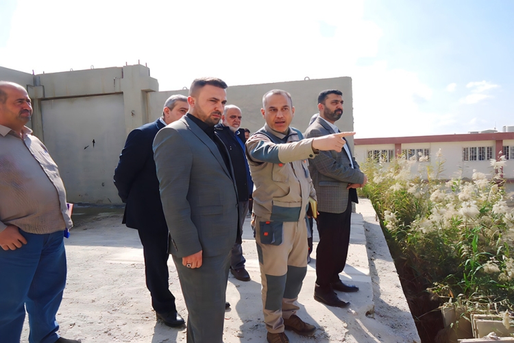 the school buildings project in Kirkuk Governorate