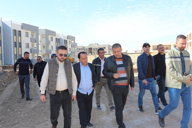 مشروع انشاء وحدات سكنية واطئة الكلفة (المرحلة الأولى والثانية) في محافظة بابل