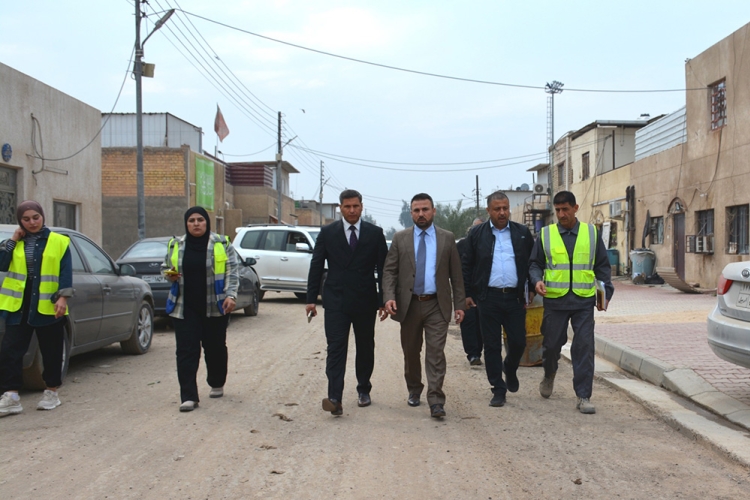 The Project To Rehabilitate The Main And Service Streets For Employees’ Homes In The Al-Dora Refinery In Baghdad Governorate