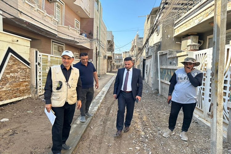 مشروع تطوير وتأهيل منطقة الطوبجي الزراعي في محافظة بغداد