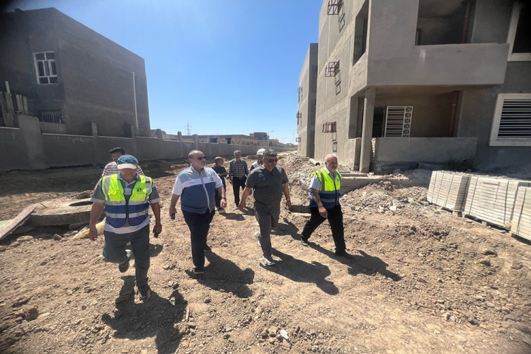 the project to implement decent housing units in Babylon Governorate 