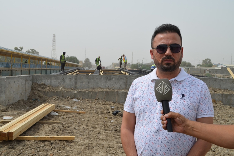 The Main Al-Khader Bridge Project In Al-Muthanna Governorate