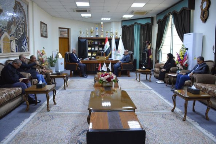 معاون المدير العام يزور مشاريع كربلاء المقدسة