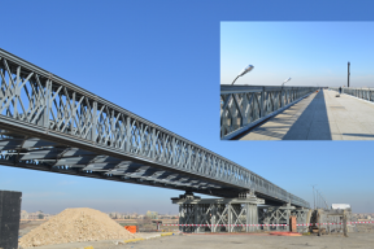 شركة الفاو الهندسية العامة تشارف على انجاز اعادة اعمار جسر الموصل الرابع